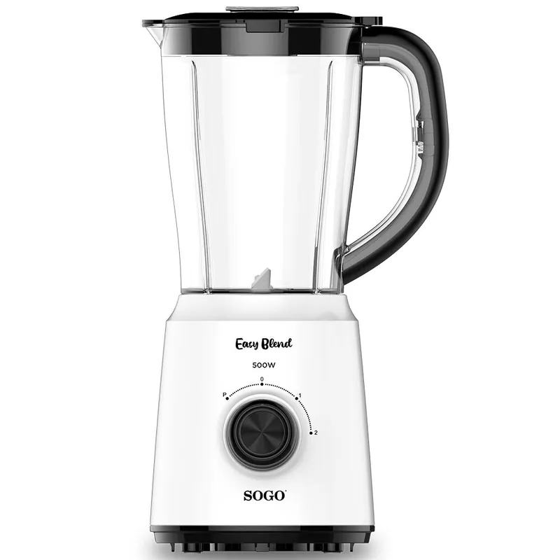 BATIDORA VASO PLÁSTICO - 1,5L - 400W - BLANCO