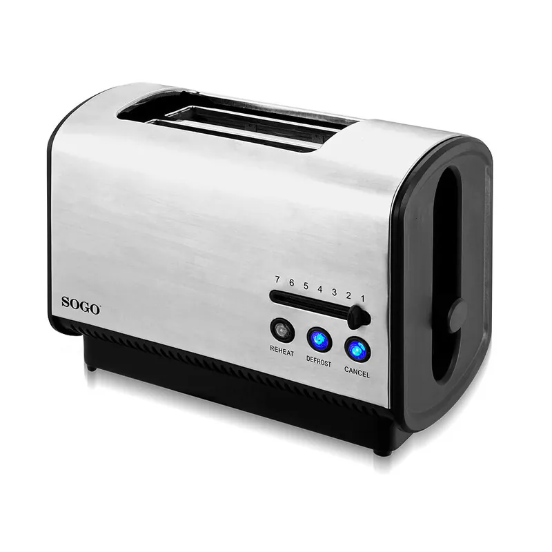 TOSTADORA INOX- 2 REBANADAS - 850W