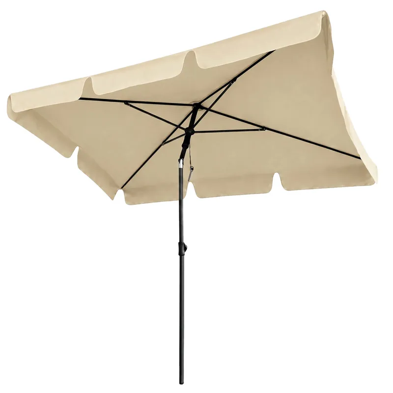 Sombrilla de jardín FLOKS con protección UV Beige