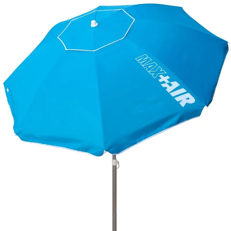 Sombrilla playa antiviento 220 cm con protección sola UV50 Aktive Beach - Jardín