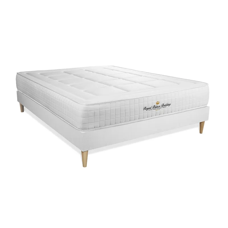 Pack colchón Balmoral 180x200cm + Somier multiláminas, espuma viscoelástica, 3 zonas de confort - Descanso