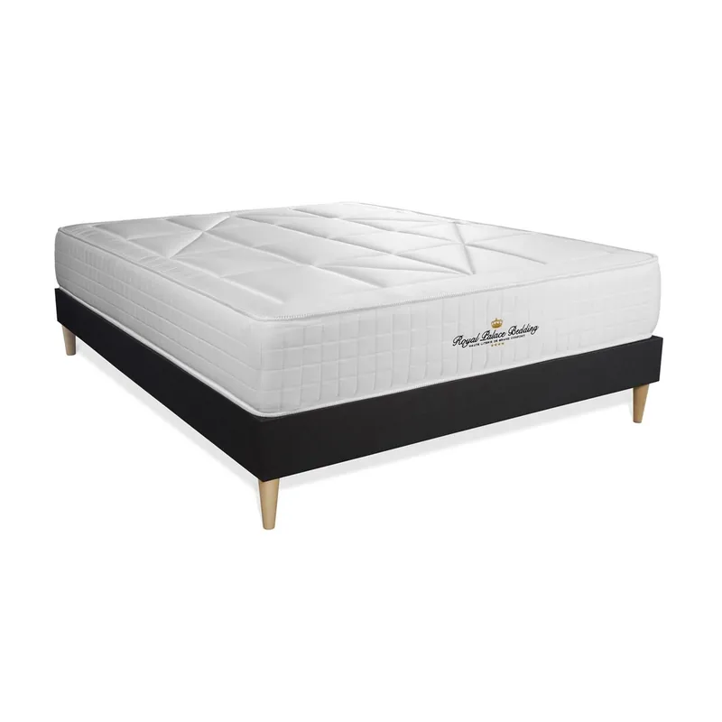 Pack colchón Windsor 140x220cm + Somier multiláminas, espuma viscoelástica y muelles ensacados - Descanso