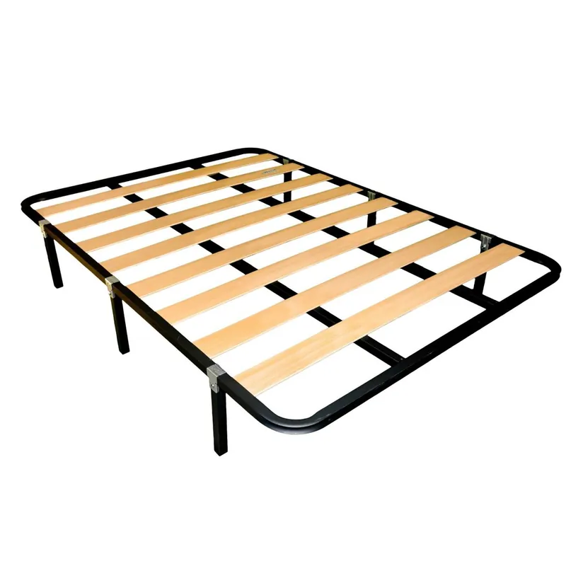 Somier de Tubo acerado 30x30 mm con Refuerzo Central Láminas de Chopo Con y Sin Patas, en Varias Medidas - Descanso