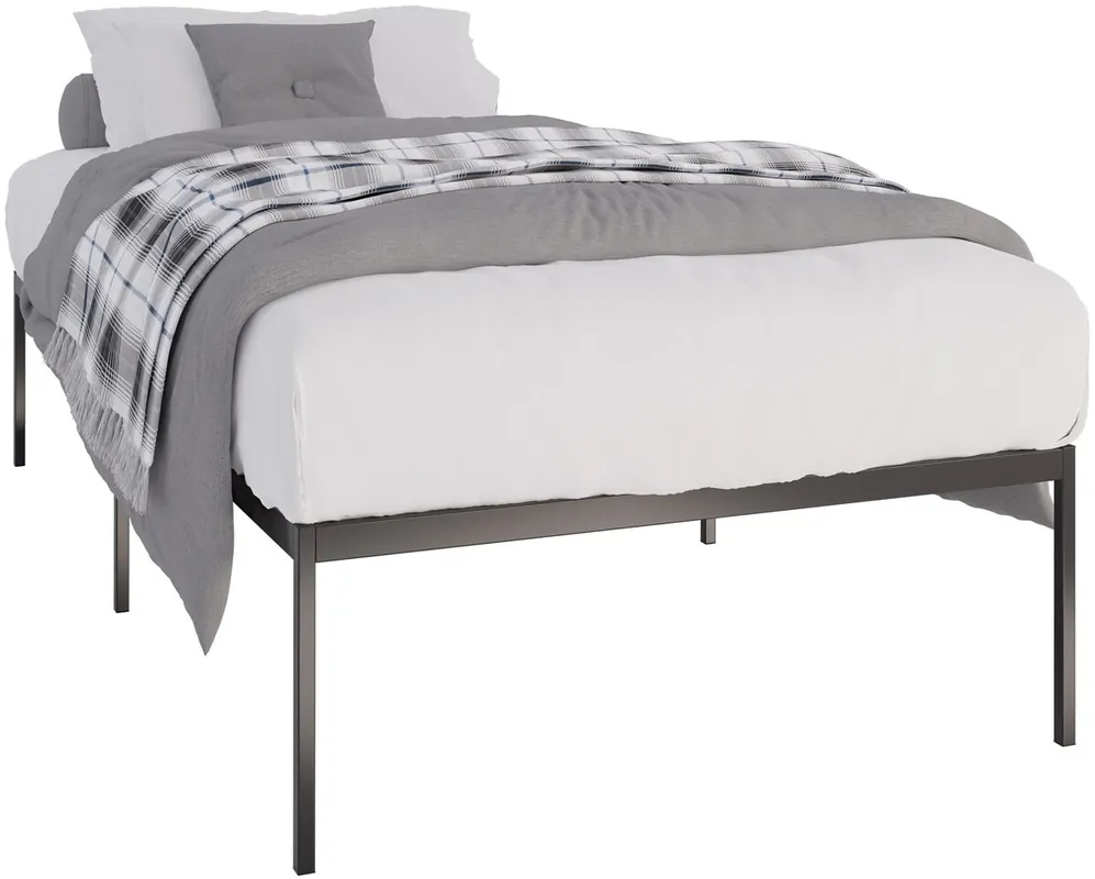Somier métalico Fargo Metal Negro 205.5X105.5X42.5 cm - Descanso