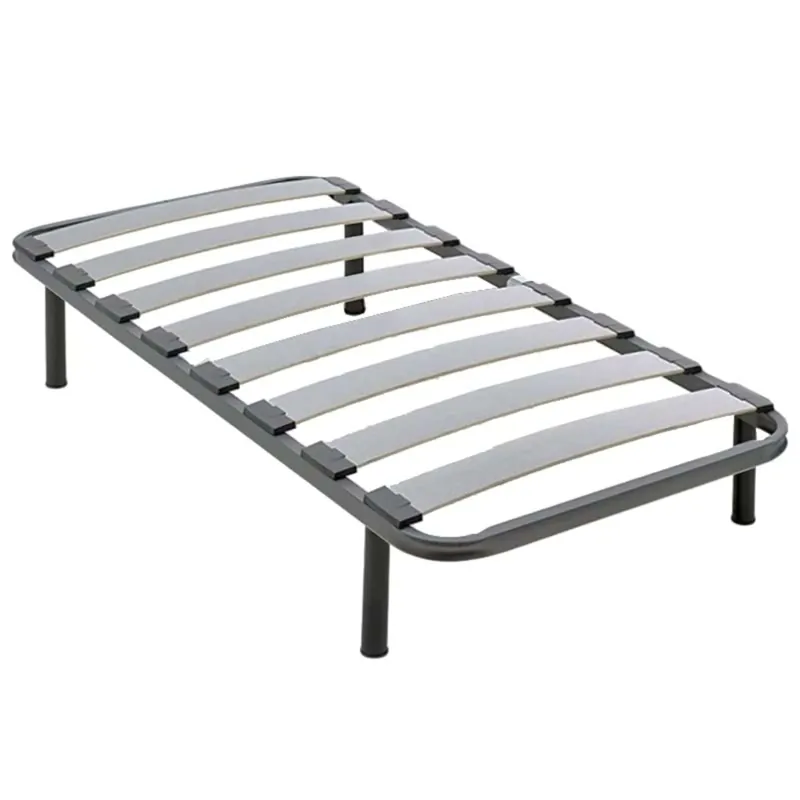 Somier Neo Balda Ancha, Tubo de Acero 40x30 mm, Láminas de chopo-Flex, Con o Sin Patas, en Varias Medidas
