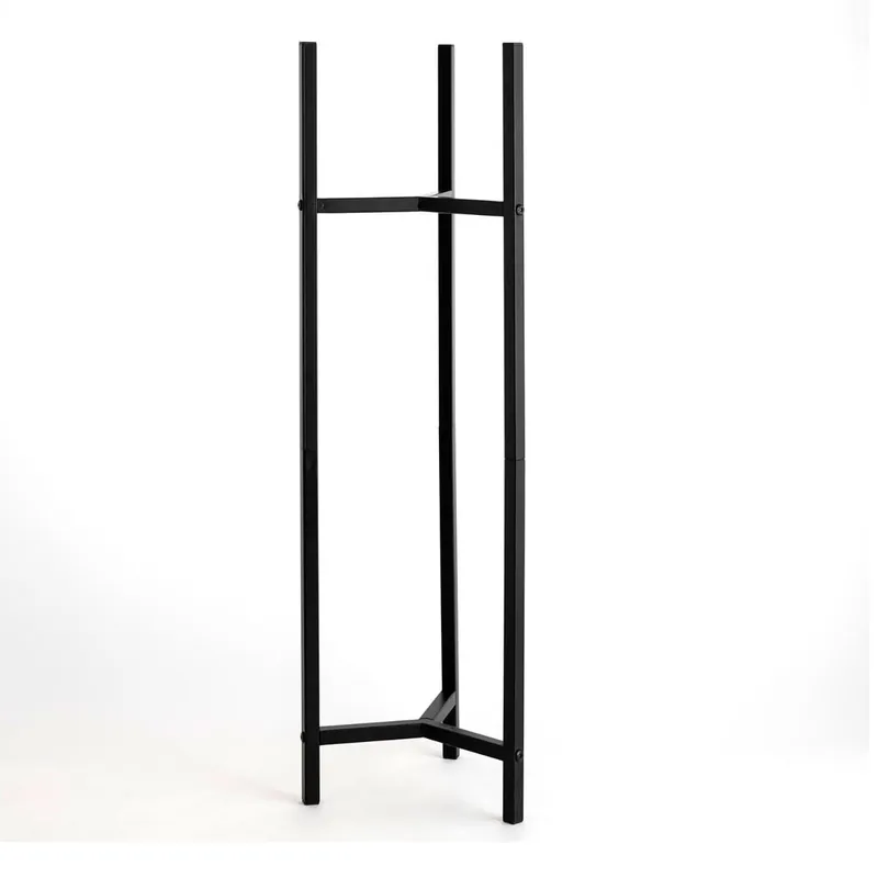Soporte macetero MOA Vinthera diseño vertical negro 85x23x23 cm - Jardín