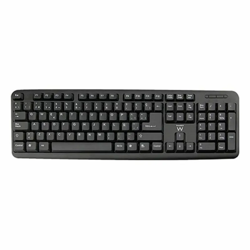 Teclado Ewent EW3109 PS/2 USB Negro - Electrónica