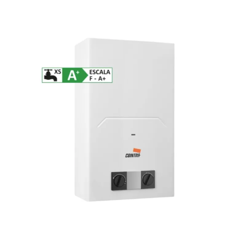 Termo de gas Cointra Cami6B 6L vertical A blanco 56x28 cm - Electrodomésticos