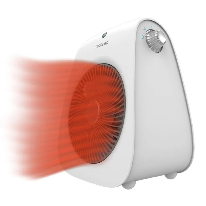 Termoventilador Cecotec ReadyWarm 2000 Max Force 2000W 2 potencias 3 modos blanco - Electrodomésticos