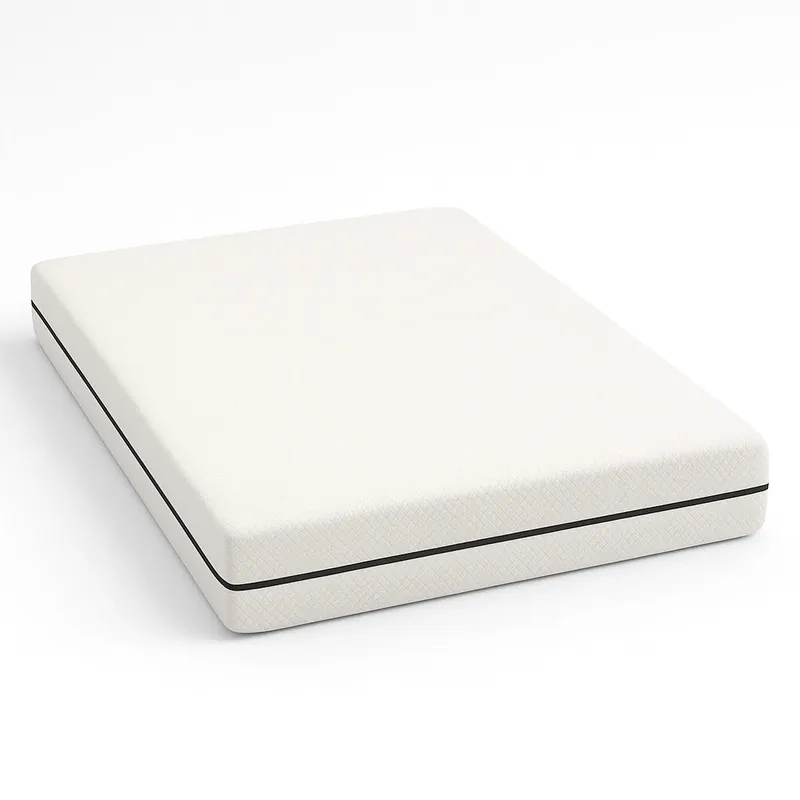 The White Stone Colchón 80x190 cm de Espuma Hipoalergénica, Altura 20 cm | Ortopédico e Hipoalergénico | Funda Antiácaros y Antibacteriana - Descanso