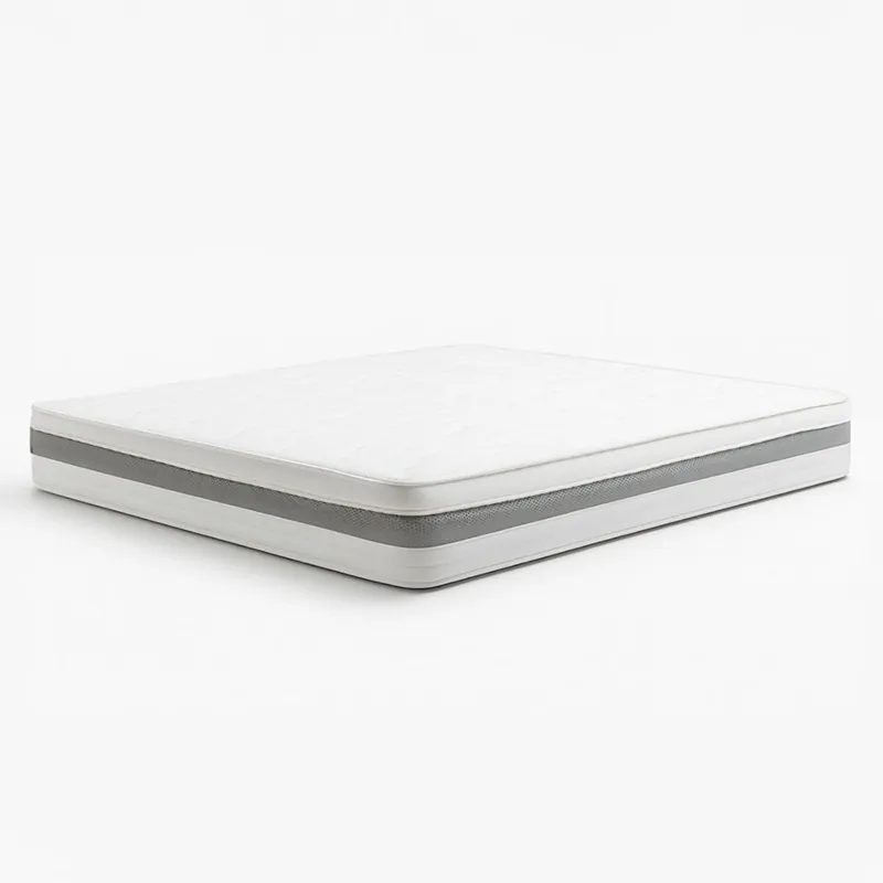 The White Stone Colchón 80x190 Waterfoam Termosensible | Alta Firmeza, Transpirable y Antialérgico | Comodidad Estable y Soporte Ergonómico | Práctico Empaque al Vacío - Descanso