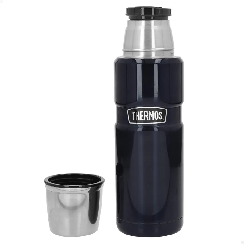 Thermos Botella térmica acero inoxidable 470 ml azul - Cocina