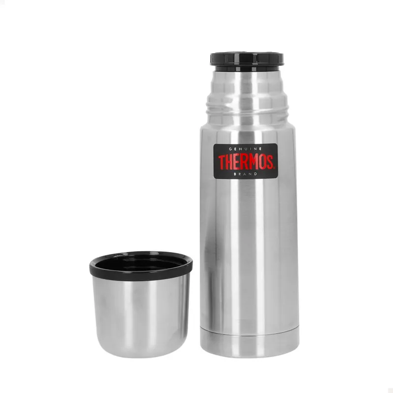 Thermos Botella térmica acero inoxidable 350 ml plata - Cocina