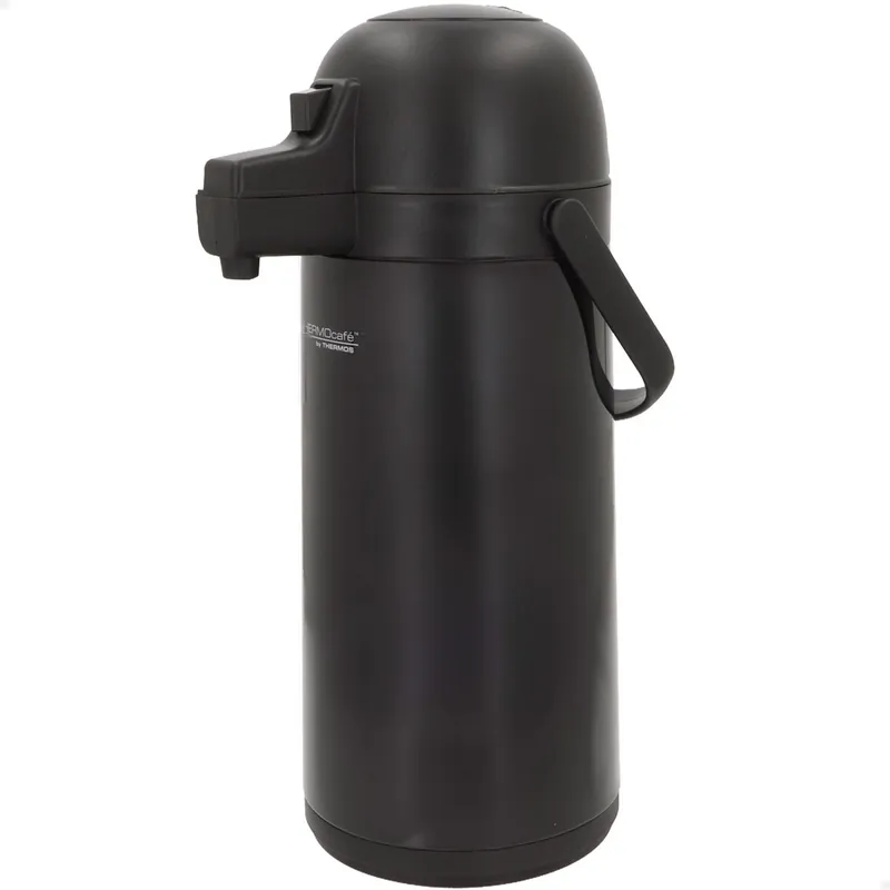 Thermos Termo acero inoxidable negro 1,9 L con dispensador - Cocina