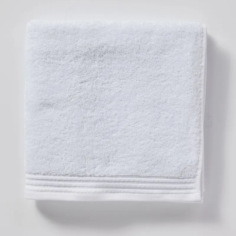Toalla algodón COTTON 65x130cm color blanco - Textil