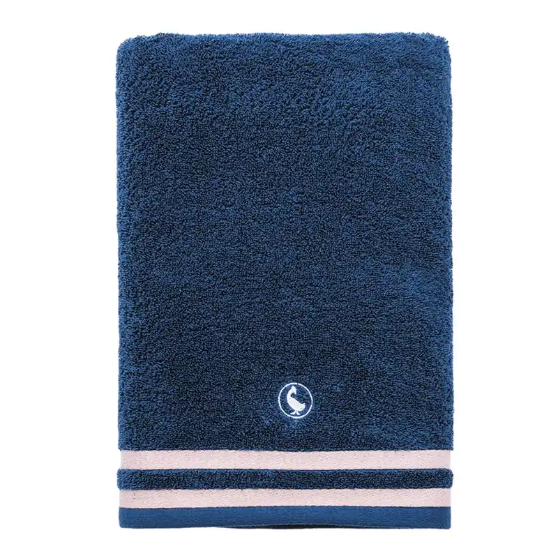 Toalla de ducha en azul marino 70x140 100% Algodón 500GSM El Ganso - Textil