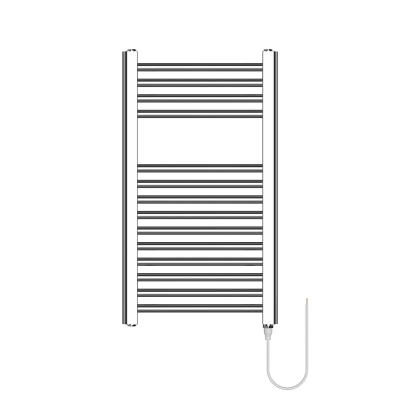 Toallero eléctrico HAEGER Single Chrome 70x40 cm, Blanco, 150 W - Baño