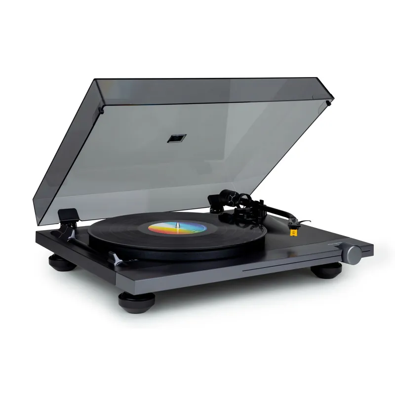 Tocadiscos vinilo premium TT700 33/45 rpm Negro TT700 THOMSON - Electrónica