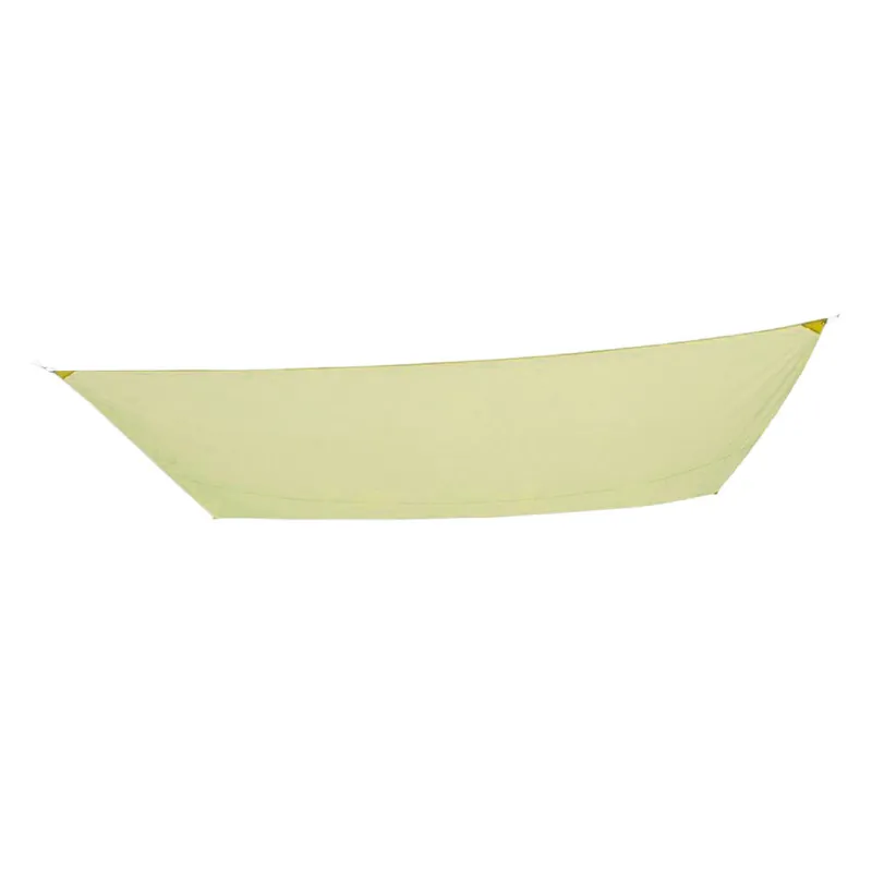 Toldo vela sombreo rectangular Aktive Garden color crema - Jardín