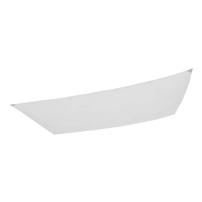Toldo poliéster rectangular Aktive Garden color blanco - Jardín