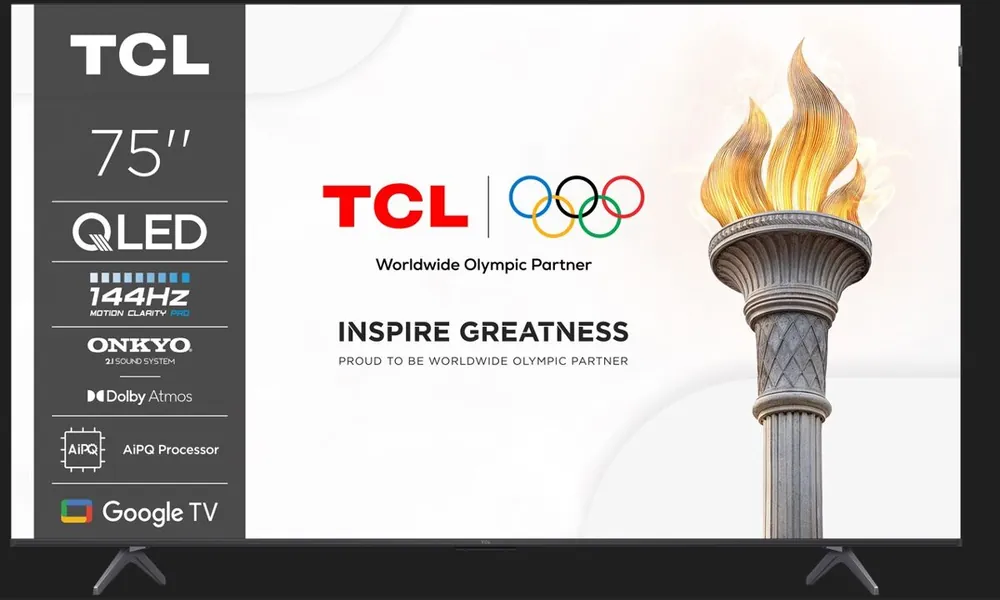 TV 75 pulgadas TCL 75P8K Smart TV UHD 4K - Electrónica