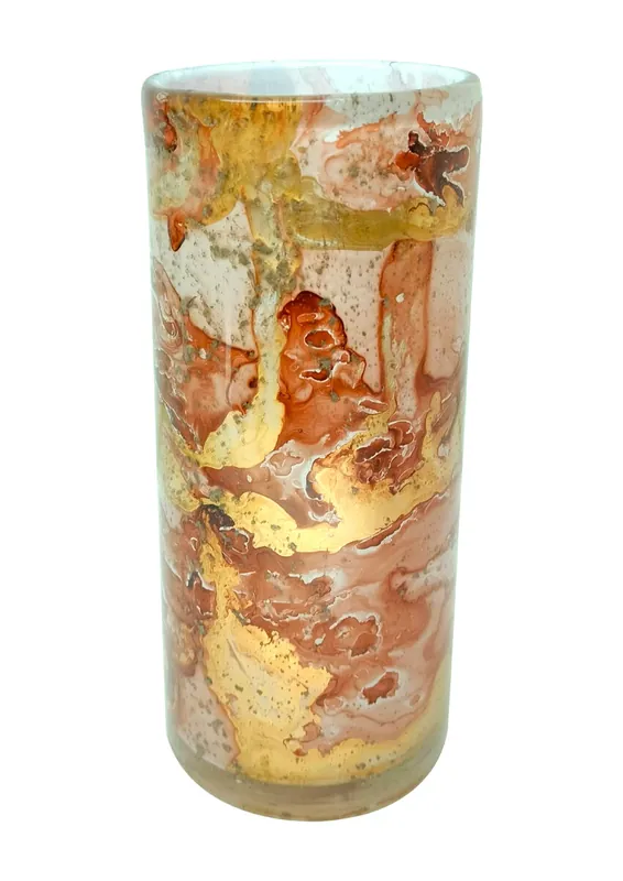 Vela LADK OCRE de la marca ECOANYA - Decoración