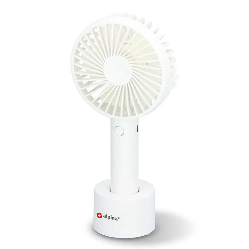 Ventilador de mano Alpina 3 velocidades blanco 22 cm - Electrodomésticos