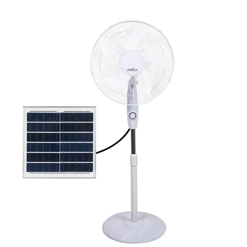 ventilador de pie aluminio color blanco serie frontera 43cm - Electrodomésticos