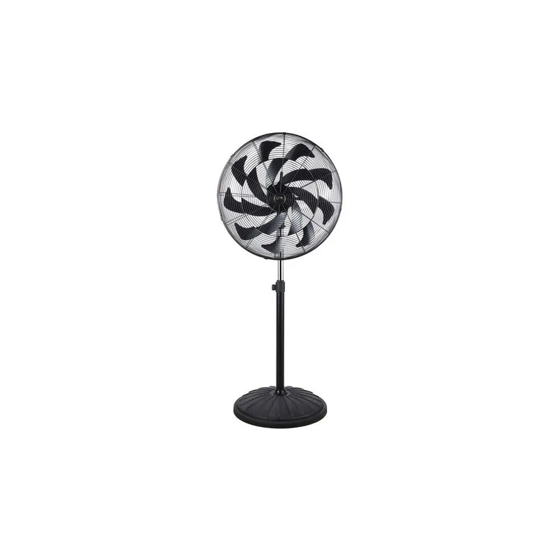 ventilador de pie metal color negro serie centurion 65cm - Electrodomésticos