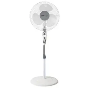 Ventilador de pie Orbegozo SF 0147 50W 3 velocidades blanco - Electrodomésticos