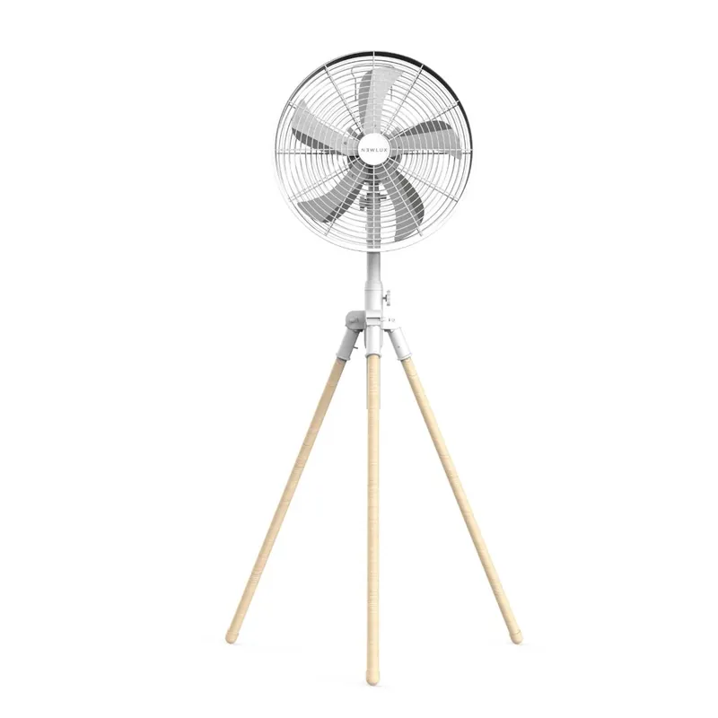 Ventilador de Pie Tripod W3050 Newlux Blanco - Electrodomésticos