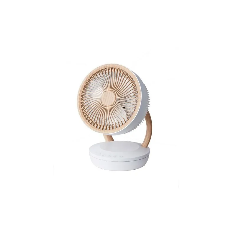 ventilador de sobremesa metal color blanco serie ruiseñor 25cm - Electrodomésticos