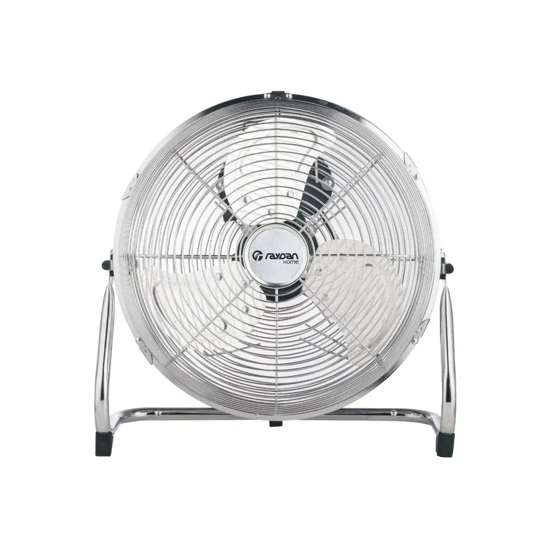 Ventilador de Suelo 12" 32cm 50W 3 Velocidades Circulador Plateado Raydan Home - Electrodomésticos