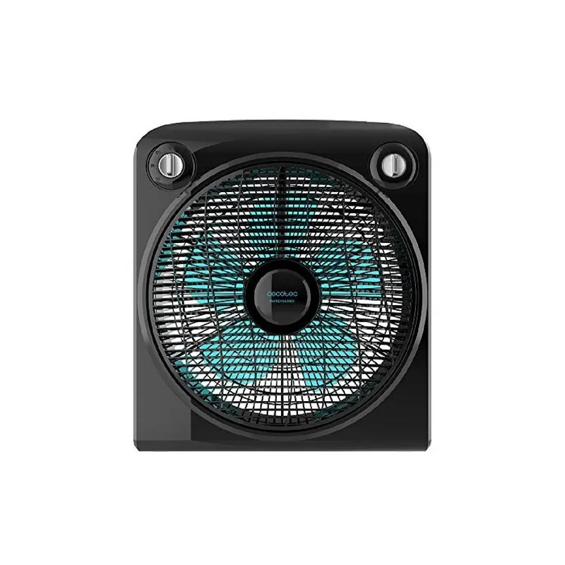 Ventilador de suelo Cecotec EnergySilence 6000 Power Box Black 50W 5 aspas 3 velocidades negro - Electrodomésticos