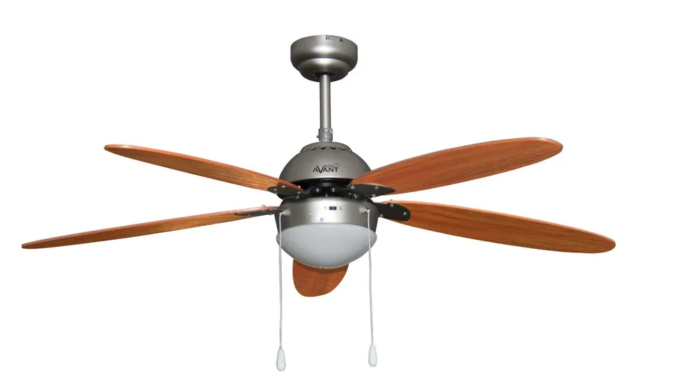 Avant - Ventilador de Techo con luz | 3 velocidades | 52 Pulgadas | 60 Watios | Función Invierno | 5 Aspas | Lámpara de techo con ventilador