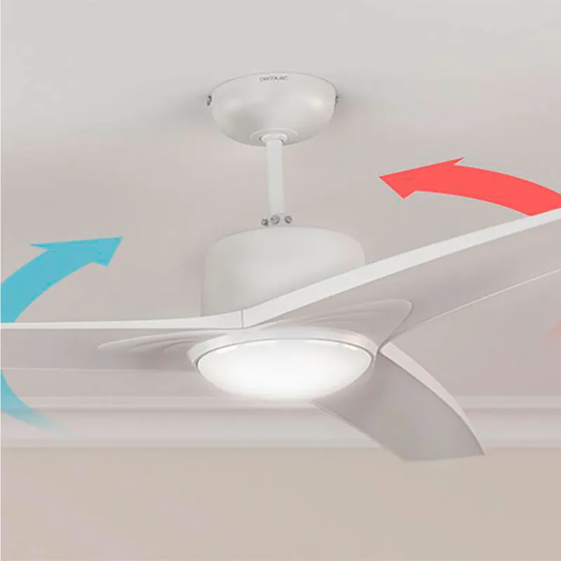 Ventilador de techo Cecotec EnergySilence Aero 550 60W 3 aspas mando a distancia blanco - Electrodomésticos