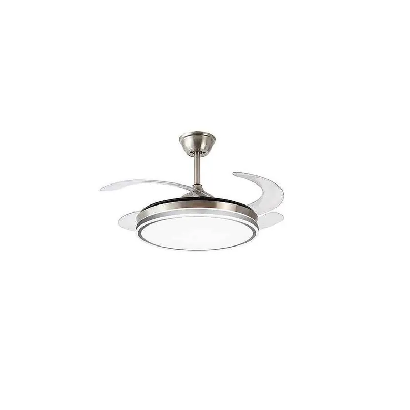 ventilador de techo metal color niquel serie ambra 40cm - Electrodomésticos