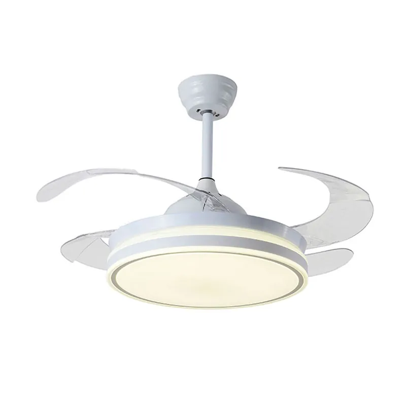 Ventilador de techo Asgard Bel Air 72W aspas retráctiles mando a distancia blanco Ø108 cm - Electrodomésticos