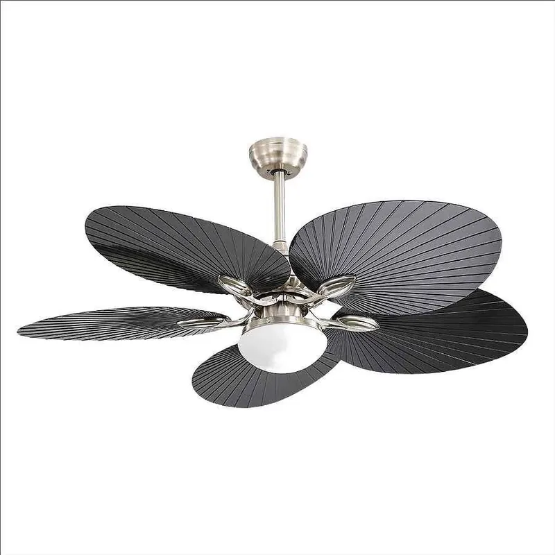 ventilador de techo metal color negro serie chaw 132cm - Electrodomésticos