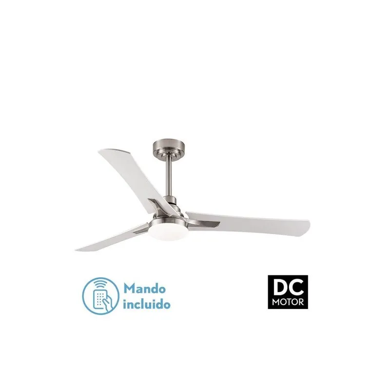ventilador de techo metal color niquel serie coro 130cm - Electrodomésticos