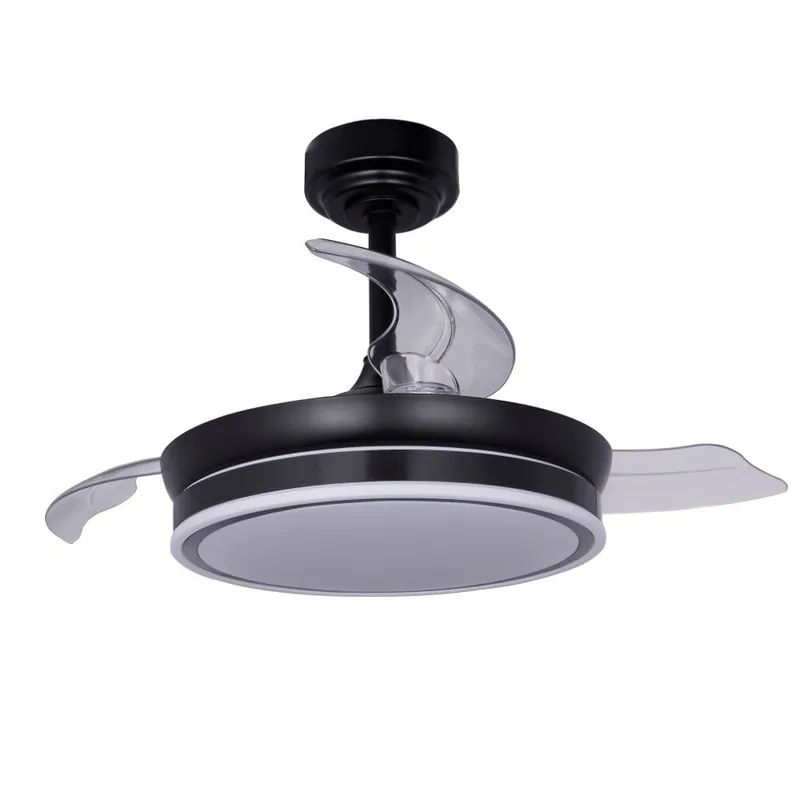 ventilador de techo metal color negro serie costa s 91cm - Electrodomésticos