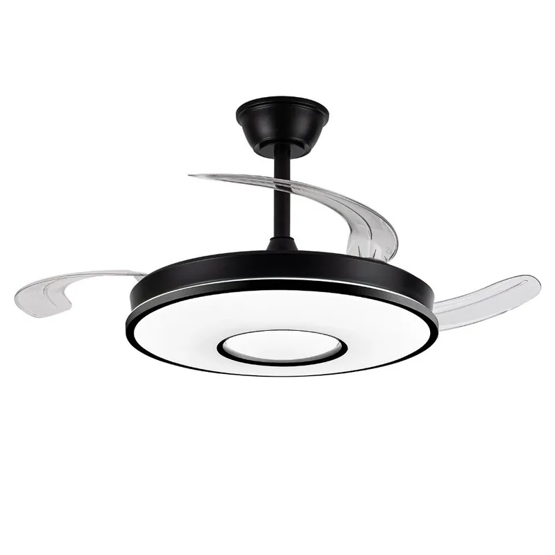 ventilador de techo metal color negro serie deco 106cm - Electrodomésticos