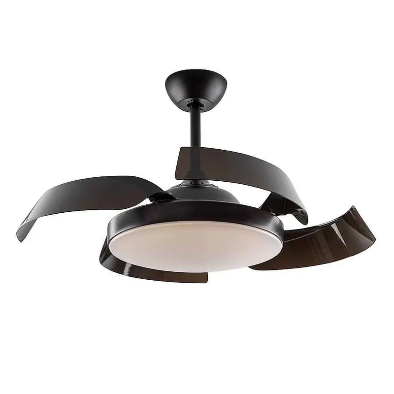 ventilador de techo metal color negro serie enzo 106cm - Electrodomésticos