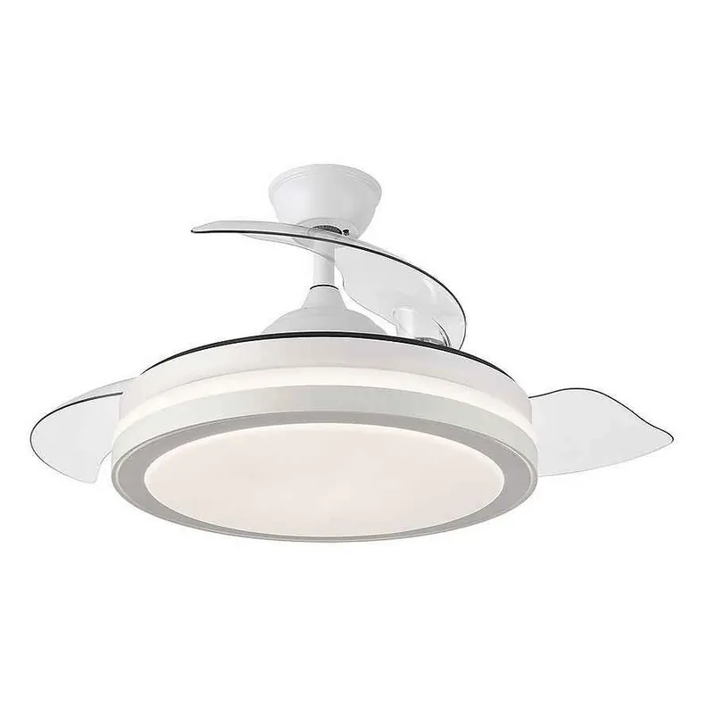 ventilador de techo metal color blanco serie esparta 50cm - Electrodomésticos
