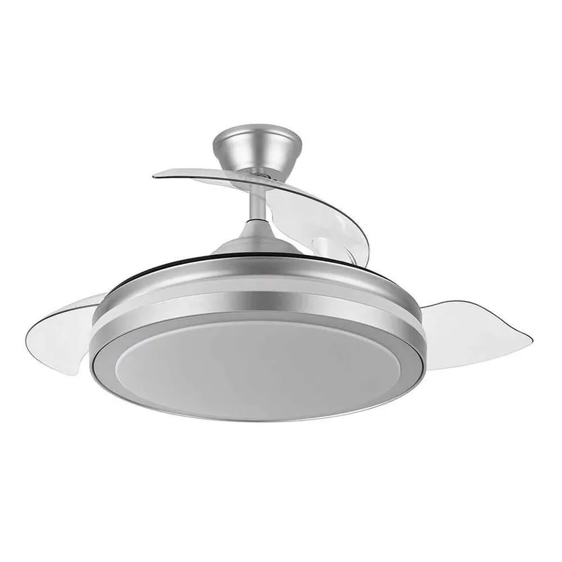 ventilador de techo metal color niquel serie esparta 50cm - Electrodomésticos