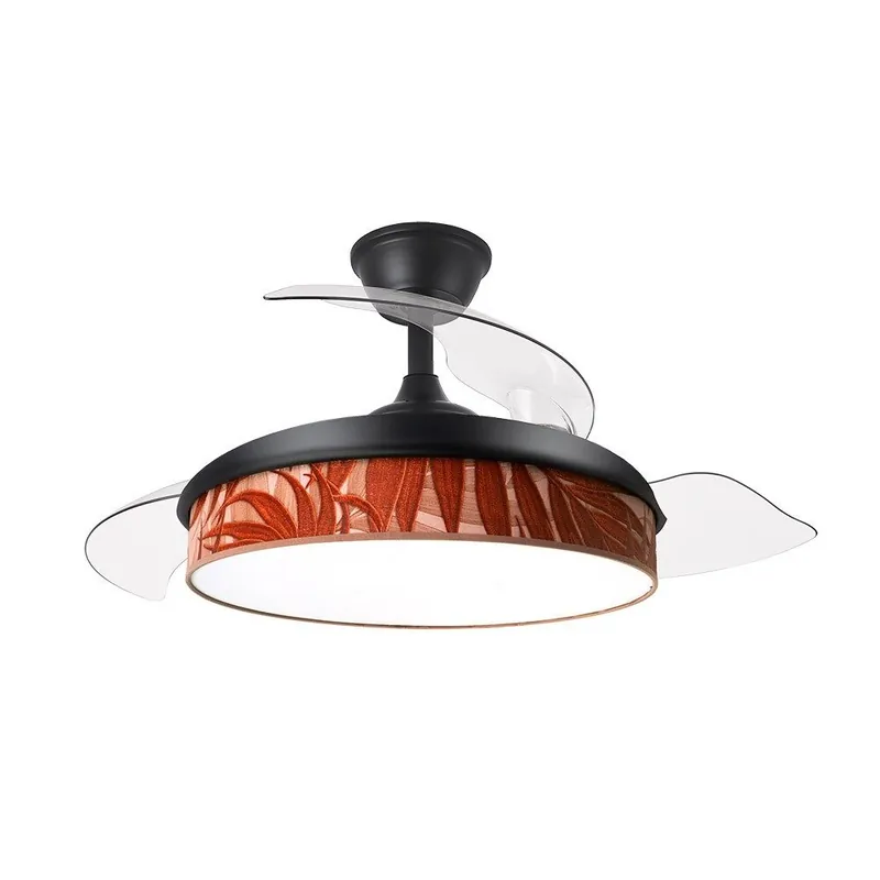 ventilador de techo metal color negro serie moda 49cm - Electrodomésticos