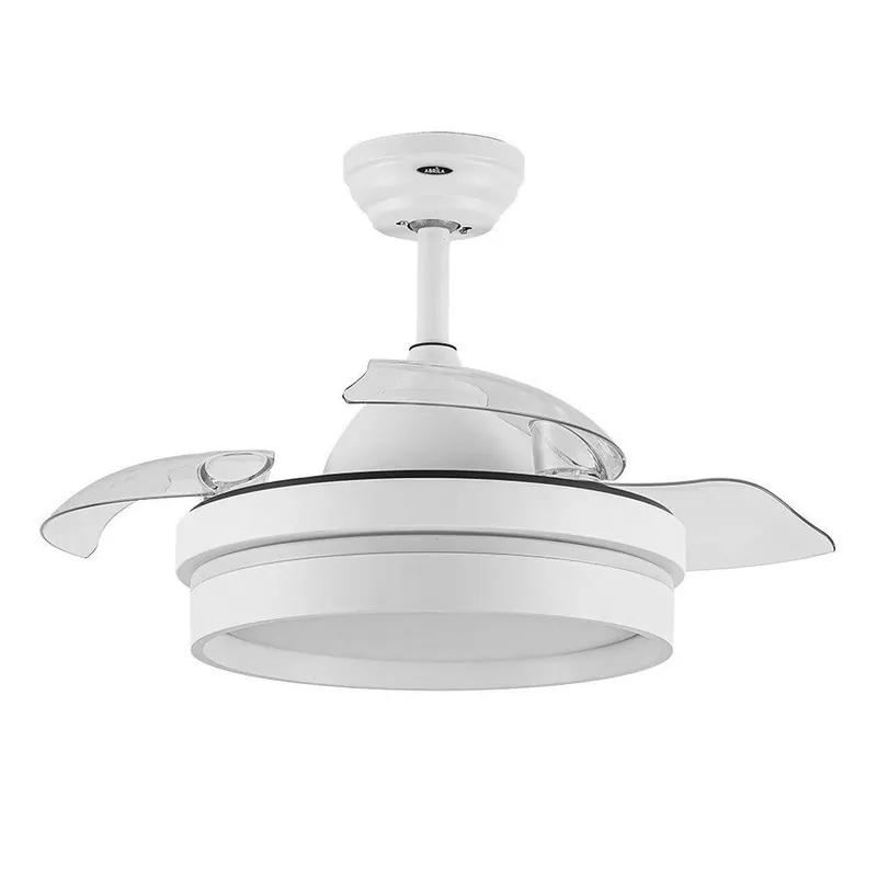 ventilador de techo metal color blanco serie nalon 40cm - Electrodomésticos