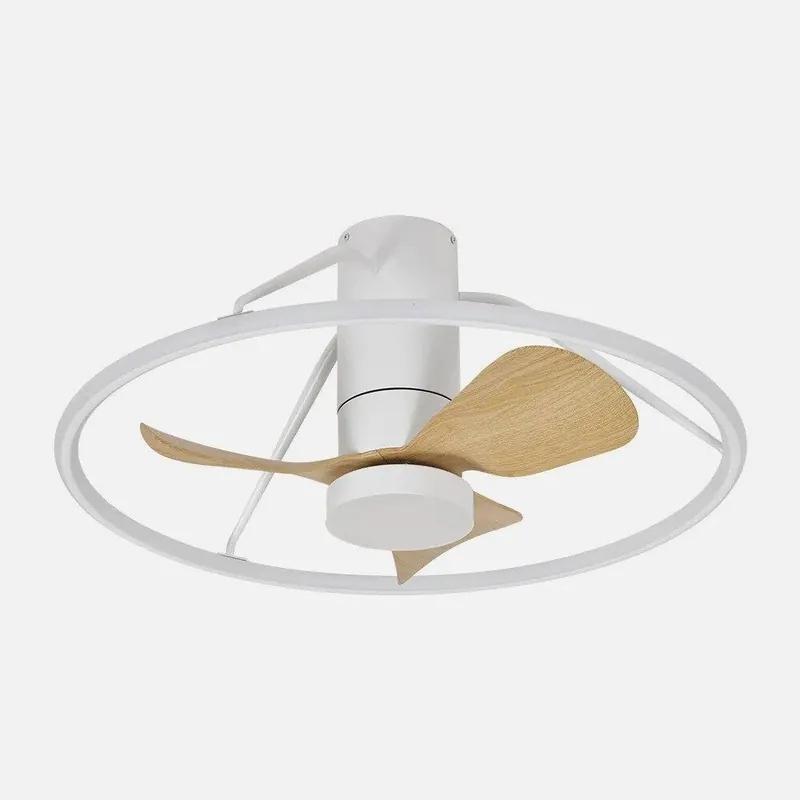 ventilador de techo metal color blanco serie oporto 66cm - Electrodomésticos