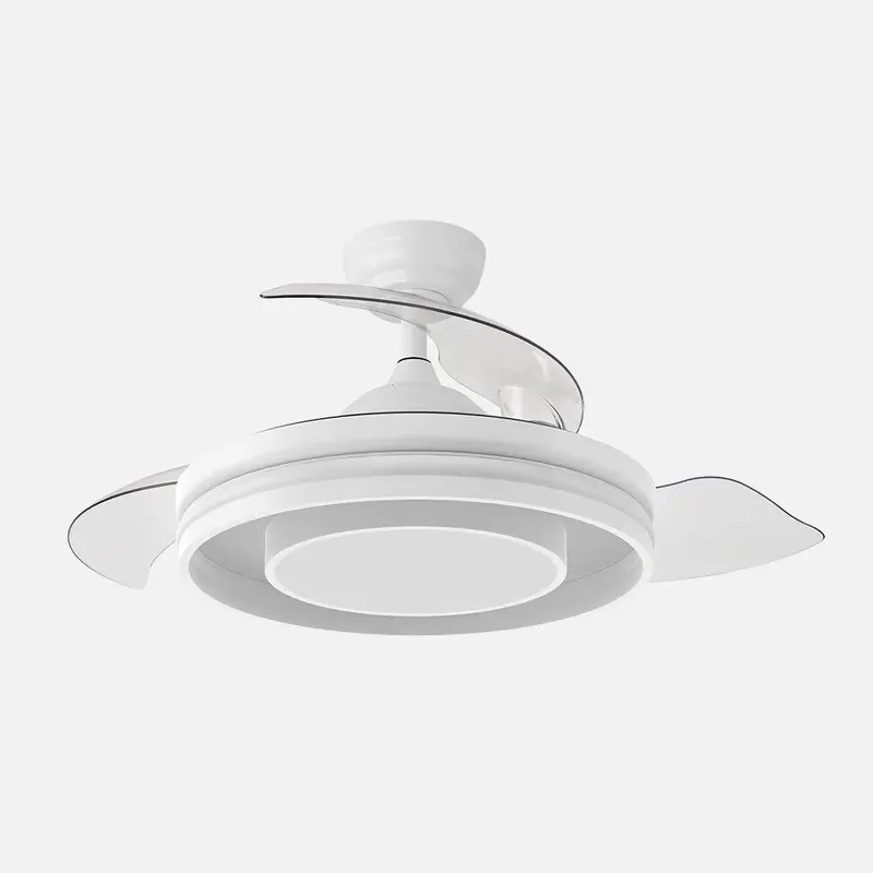 ventilador de techo metal color blanco serie pitufo 50cm - Electrodomésticos