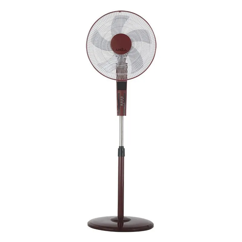 ventilador de techo metal color rojo serie rayo 43cm - Electrodomésticos